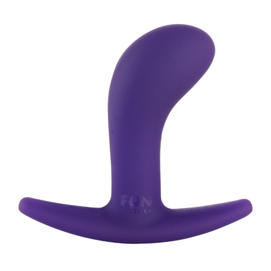 Анальна пробка Fun Factory BOOTIE, S, фіолетова, діаметр 2,8 см, тонкий обмежувач Анальна пробка Fun Factory BOOTIE, S, фіолетова, діаметр 2,8 см, тонкий обмежувач