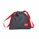 Сумка для секс-іграшок Fun Factory TOYBAG, S, сіра, кисет, 14x14 см Сумка для секс-іграшок Fun Factory TOYBAG, S, сіра, кисет, 14x14 см