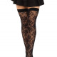 Панчохи Leg Avenue Wild rose net thigh highs One Size Панчохи Leg Avenue Wild rose net thigh highs One Size