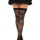 Панчохи Leg Avenue Wild rose net thigh highs One Size Панчохи Leg Avenue Wild rose net thigh highs One Size