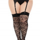 Панчохи Leg Avenue Wild rose net thigh highs 1X/2X Панчохи Leg Avenue Wild rose net thigh highs 1X/2X