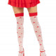 Панчохи Leg Avenue Polka Dot Mushroom Thigh Highs One Size Панчохи Leg Avenue Polka Dot Mushroom Thigh Highs One Size