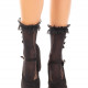 Шкарпетки ажурні з рюшами Leg Avenue Mini Bow Lace Anklet Black Шкарпетки ажурні з рюшами Leg Avenue Mini Bow Lace Anklet Black