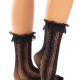 Шкарпетки ажурні з рюшами Leg Avenue Mini Bow Lace Anklet Black Шкарпетки ажурні з рюшами Leg Avenue Mini Bow Lace Anklet Black