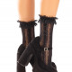 Шкарпетки ажурні з рюшами Leg Avenue Mini Bow Lace Anklet Black Шкарпетки ажурні з рюшами Leg Avenue Mini Bow Lace Anklet Black
