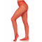 Панчохи Leg Avenue Crotchless Net Tights with Heart Backseam Red One Size
