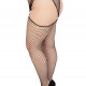 Панчохи Leg Avenue Stokings with O-ring Attached Garter Belt Black 1X/2X Панчохи Leg Avenue Stokings with O-ring Attached Garter Belt Black 1X/2X