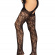 Панчохи Leg Avenue Eyelet lace suspender hose Black One Size Панчохи Leg Avenue Eyelet lace suspender hose Black One Size