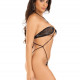 Боді-бікіні Leg Avenue Wrap around bikini bodysuit Black One Size Боді-бікіні Leg Avenue Wrap around bikini bodysuit Black One Size