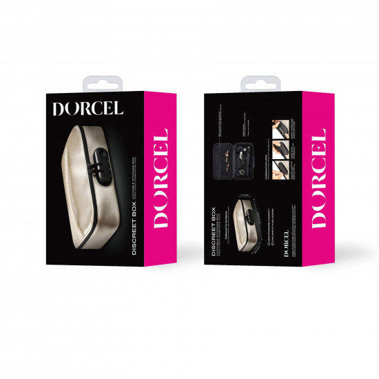 Кейс для іграшок Dorcel DISCREET BOX LUXURY GOLD Кейс для іграшок Dorcel DISCREET BOX LUXURY GOLD