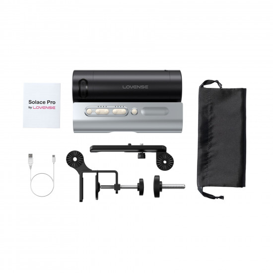 Інтерактивний смарт-мастурбатор Lovense Solace Pro, до 300 фрикцій на хвилину, до 12,5 годин роботи Інтерактивний смарт-мастурбатор Lovense Solace Pro, до 300 фрикцій на хвилину, до 12,5 годин роботи