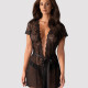(SALE) Пеньюар Obsessive Alluria peignoir & thong S/M (SALE) Пеньюар Obsessive Alluria peignoir & thong S/M