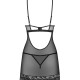 Сорочка Obsessive Donarella chemise & thong XL/2XL Сорочка Obsessive Donarella chemise & thong XL/2XL