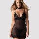 Сорочка Obsessive Donarella chemise & thong XL/2XL Сорочка Obsessive Donarella chemise & thong XL/2XL
