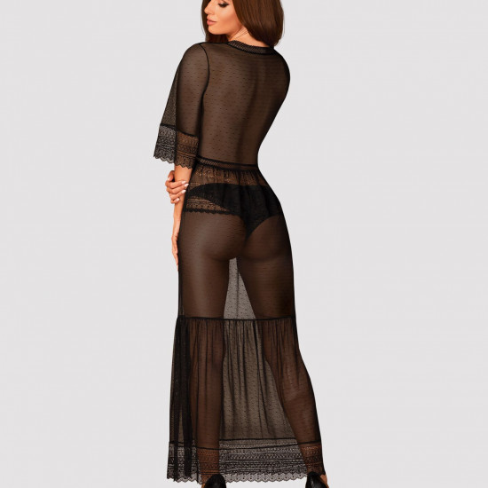 (SALE) Пеньюар Obsessive Estiqua peignoir M/L (SALE) Пеньюар Obsessive Estiqua peignoir M/L