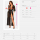 (SALE) Пеньюар Obsessive Estiqua peignoir M/L (SALE) Пеньюар Obsessive Estiqua peignoir M/L