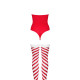 Боді Obsessive Kissmas teddy red L/XL Боді Obsessive Kissmas teddy red L/XL