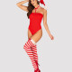 Боді Obsessive Kissmas teddy red L/XL Боді Obsessive Kissmas teddy red L/XL
