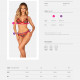Комплект Obsessive Ms Merrilo 2-pcs set XS/S Комплект Obsessive Ms Merrilo 2-pcs set XS/S