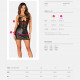 Сорочка Obsessive Norides chemise & thong XS/S Сорочка Obsessive Norides chemise & thong XS/S