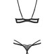 Комплект Obsessive Nutris 2-pcs crotchless set XS/S Комплект Obsessive Nutris 2-pcs crotchless set XS/S
