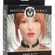Чокер Master Series Kinky Kitty Ring Slim Choker - Black Чокер Master Series Kinky Kitty Ring Slim Choker - Black