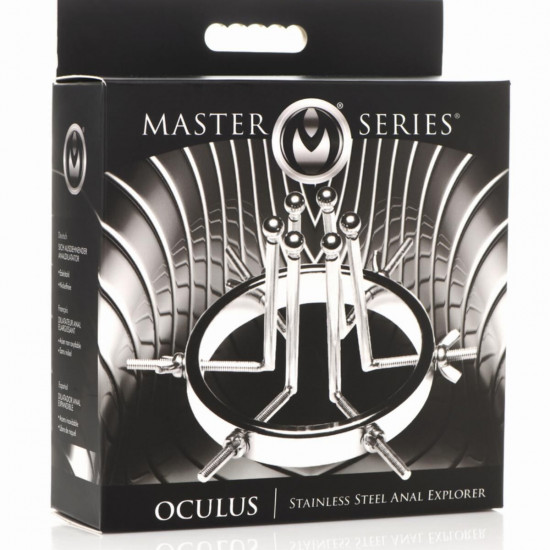 Анальний розширювач Master Series Oculus Stainless Steel Anal Explorer Анальний розширювач Master Series Oculus Stainless Steel Anal Explorer