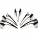 Набір кілець з кігтями Master Series Five-Piece Sensation Claw Rings - Silver Набір кілець з кігтями Master Series Five-Piece Sensation Claw Rings - Silver