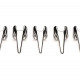 Набір кілець з кігтями Master Series Five-Piece Sensation Claw Rings - Silver Набір кілець з кігтями Master Series Five-Piece Sensation Claw Rings - Silver