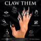 Набір кілець з кігтями Master Series Five-Piece Sensation Claw Rings - Silver Набір кілець з кігтями Master Series Five-Piece Sensation Claw Rings - Silver