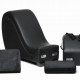 Секс-крісло з подушками Master Series Kinky Sex Lounge with Cushions - Black Секс-крісло з подушками Master Series Kinky Sex Lounge with Cushions - Black