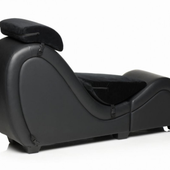 Секс-крісло з подушками Master Series Kinky Sex Lounge with Cushions - Black Секс-крісло з подушками Master Series Kinky Sex Lounge with Cushions - Black