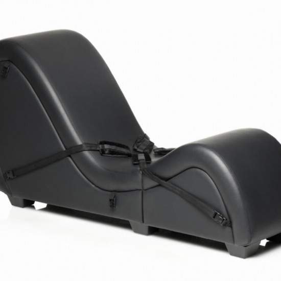 Секс-крісло з подушками Master Series Kinky Sex Lounge with Cushions - Black Секс-крісло з подушками Master Series Kinky Sex Lounge with Cushions - Black