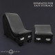 Секс-крісло з подушками Master Series Kinky Sex Lounge with Cushions - Black Секс-крісло з подушками Master Series Kinky Sex Lounge with Cushions - Black