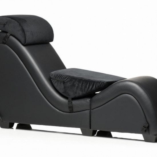 Секс-крісло з подушками Master Series Kinky Sex Lounge with Cushions - Black Секс-крісло з подушками Master Series Kinky Sex Lounge with Cushions - Black