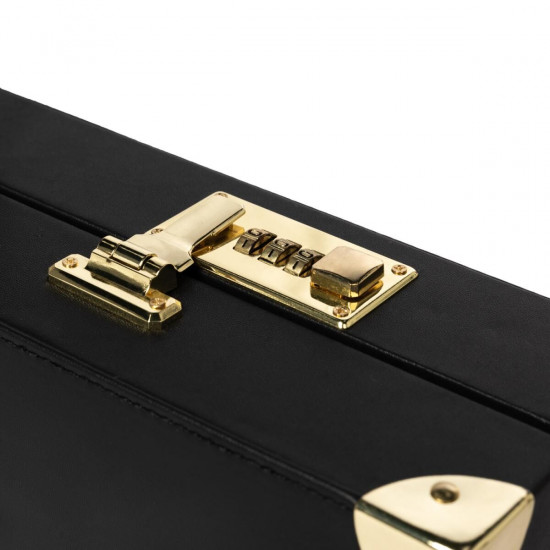 Набір для BDSM Bedroom Fantasies: Bondage Suitcase 13 Pcs - Cow Leather Набір для BDSM Bedroom Fantasies: Bondage Suitcase 13 Pcs - Cow Leather