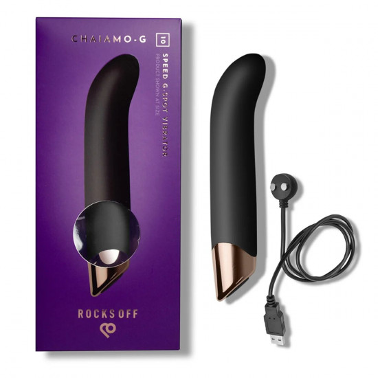 Вібратор Rocks Off Chaiamo G Black Вібратор Rocks Off Chaiamo G Black