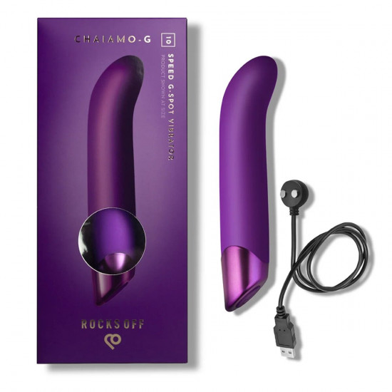 Вібратор Rocks Off Chaiamo G Purple Вібратор Rocks Off Chaiamo G Purple