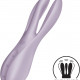 Кліторальний вібратор Satisfyer Threesome 2 Violet Кліторальний вібратор Satisfyer Threesome 2 Violet