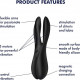 Кліторальний вібратор Satisfyer Threesome 2 Black Кліторальний вібратор Satisfyer Threesome 2 Black