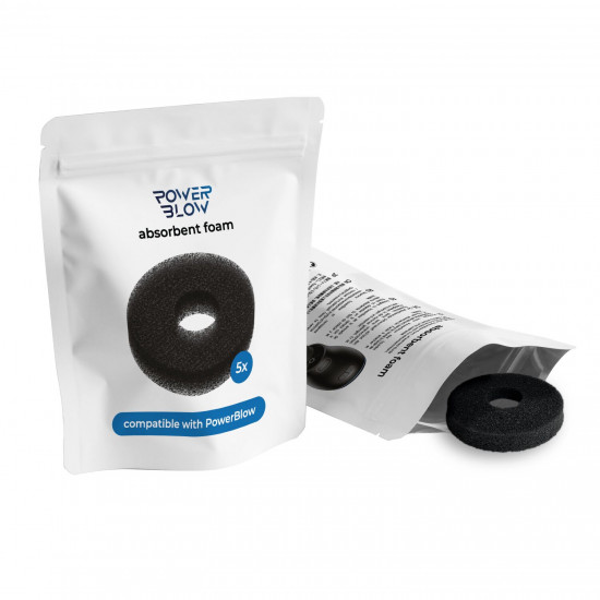 Поглинальна губка Kiiroo Powerblow Absorbent Foam 5 шт Поглинальна губка Kiiroo Powerblow Absorbent Foam 5 шт