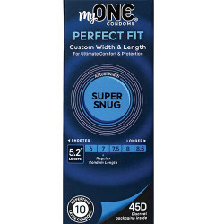 Презервативи MyONE Super Snug 10 шт, картонна коробка