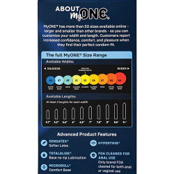 Презервативи MyONE Super Snug 10 шт, картонна коробка