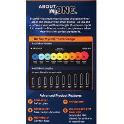 Презервативи MyONE Extra Wide 10 шт, картонна коробка