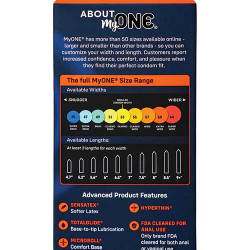 Презервативи MyONE Extra Wide & Long 10 шт, картонна коробка