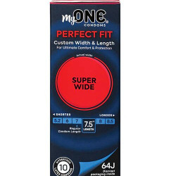 Презервативи MyONE Super Wide 10 шт, картонна коробка