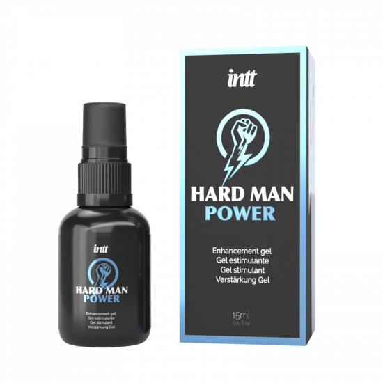 Стимулювальний гель для пеніса Intt Hard Man Power (15 мл) Стимулювальний гель для пеніса Intt Hard Man Power (15 мл)