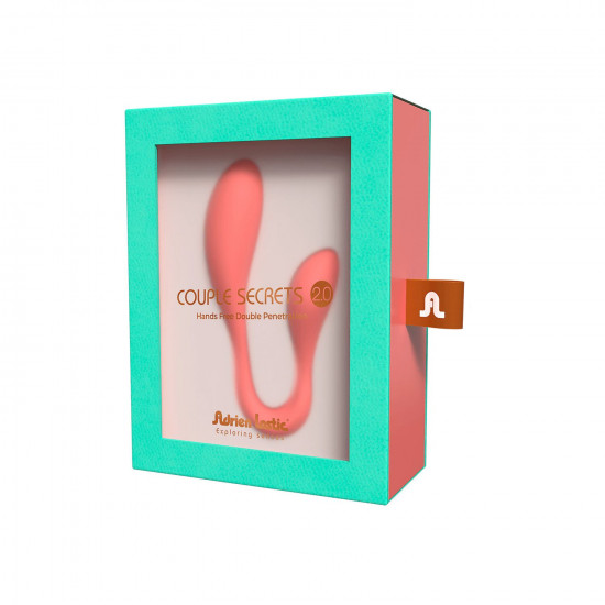 Вібратор для пар Adrien Lastic Couple Secrets 2.0 + APP Вібратор для пар Adrien Lastic Couple Secrets 2.0 + APP