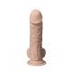 Фалоімітатор SilexD Johnny Real Skin Flesh MODEL 1, суперреалістичний, на присосці, діаметр 3,8 см