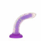 Фалоімітатор, що світиться в темряві, ADDICTION Rave 8″, Glow in the Dark Dildo Purple Confetti, 20,3 см Фалоімітатор, що світиться в темряві, ADDICTION Rave 8″, Glow in the Dark Dildo Purple Confetti, 20,3 см